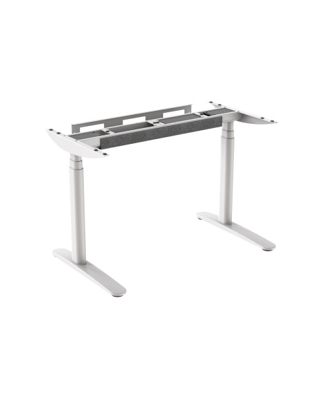 Prodesk Apex ергономично регулируемо офис бюро, бял механизъм