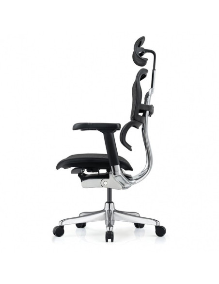 Премиум офис стол за работа Ergohuman Elite Gen 2 черен - пълен изглед отстрани