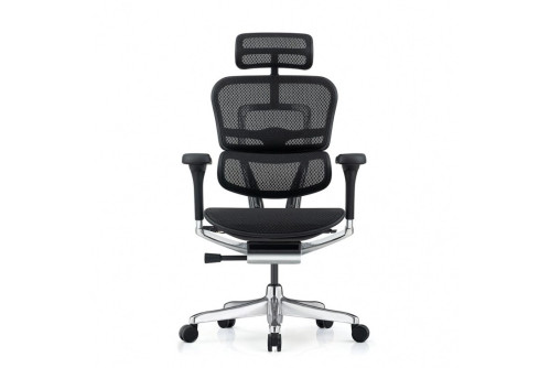 Премиум стол за бюро Ergohuman Elite Gen 2 с лумбална опора - преден изглед