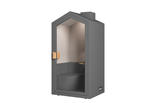 Cottage Pod акустична кабина в цвят Графит
