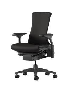 Облегалка BackFit на Herman Miller Embody с форма на гръбнак – заден изглед