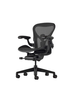 Ергономичен офис стол Herman Miller Aeron цвят Onyx Black