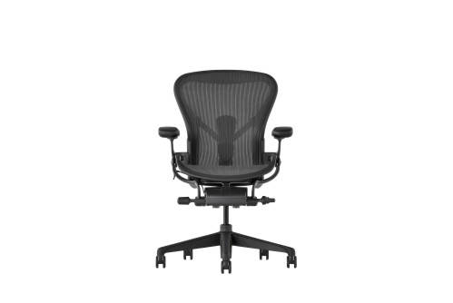 Ергономичен офис стол Herman Miller Aeron Remastered Graphite с 8Z Pellicle мрежа