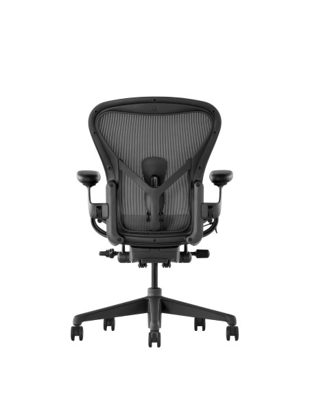 Herman Miller Aeron Remastered Graphite с регулируема PostureFit SL опора за гръб